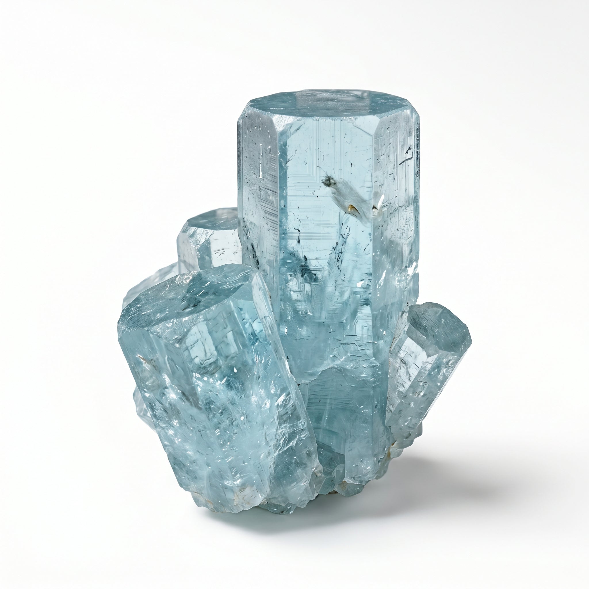Aquamarine raw crystal