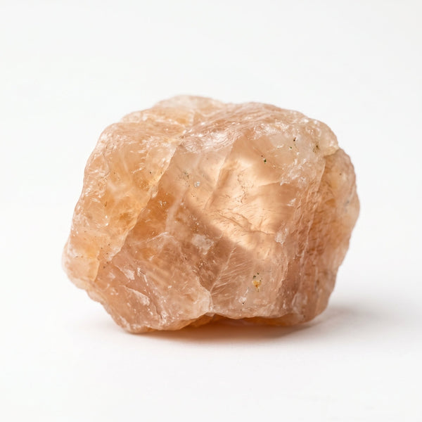 Peach Moonstone raw crystal