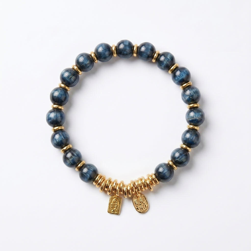Blue Tiger's Eye Bracelet · Origin