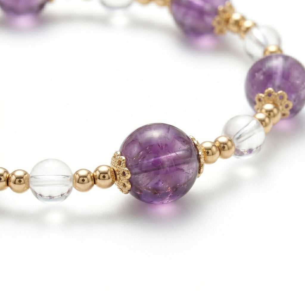 amethyst-bracelet detail 1
