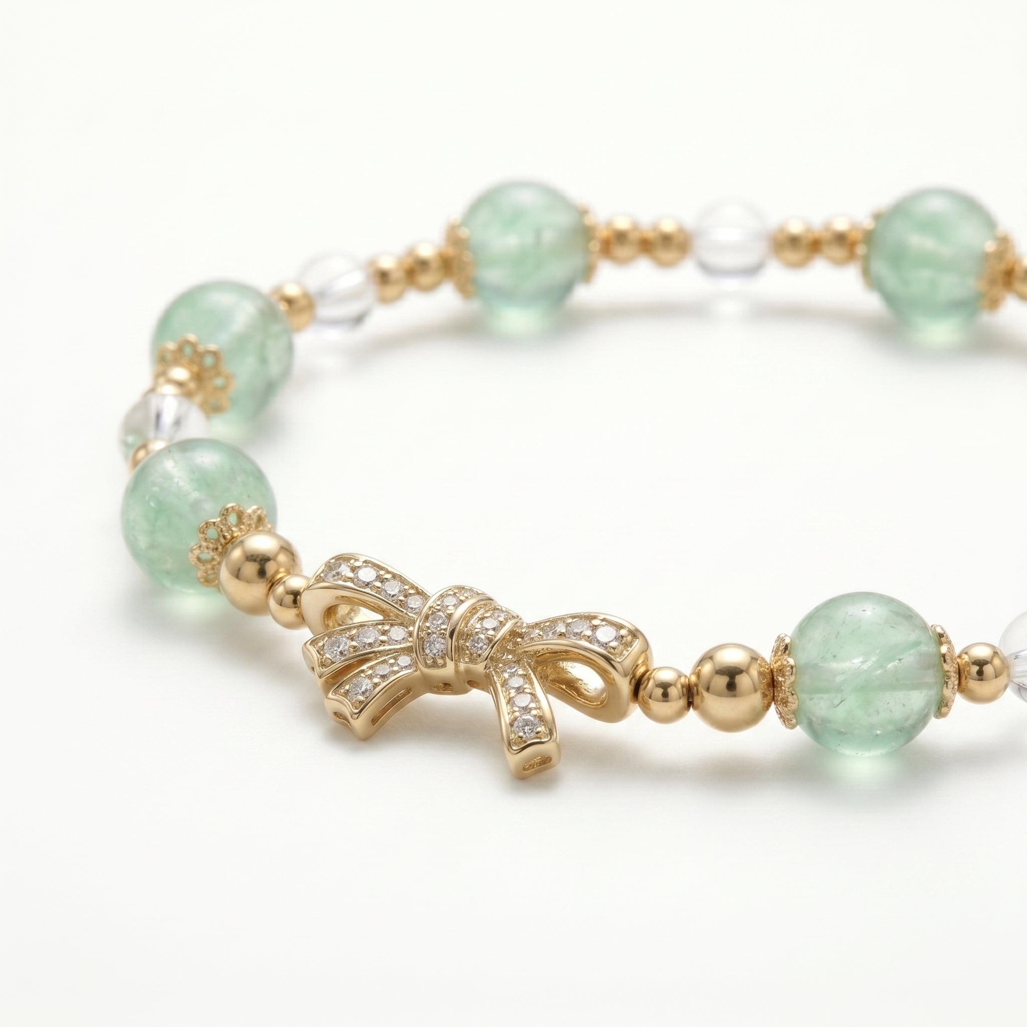 green-fluorite-bracelet detail 2