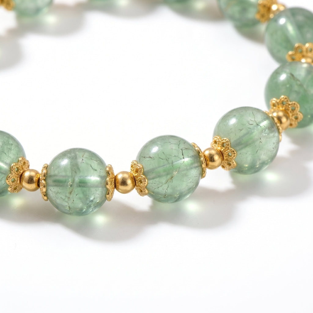 green-fluorite-love-bracelet detail 1
