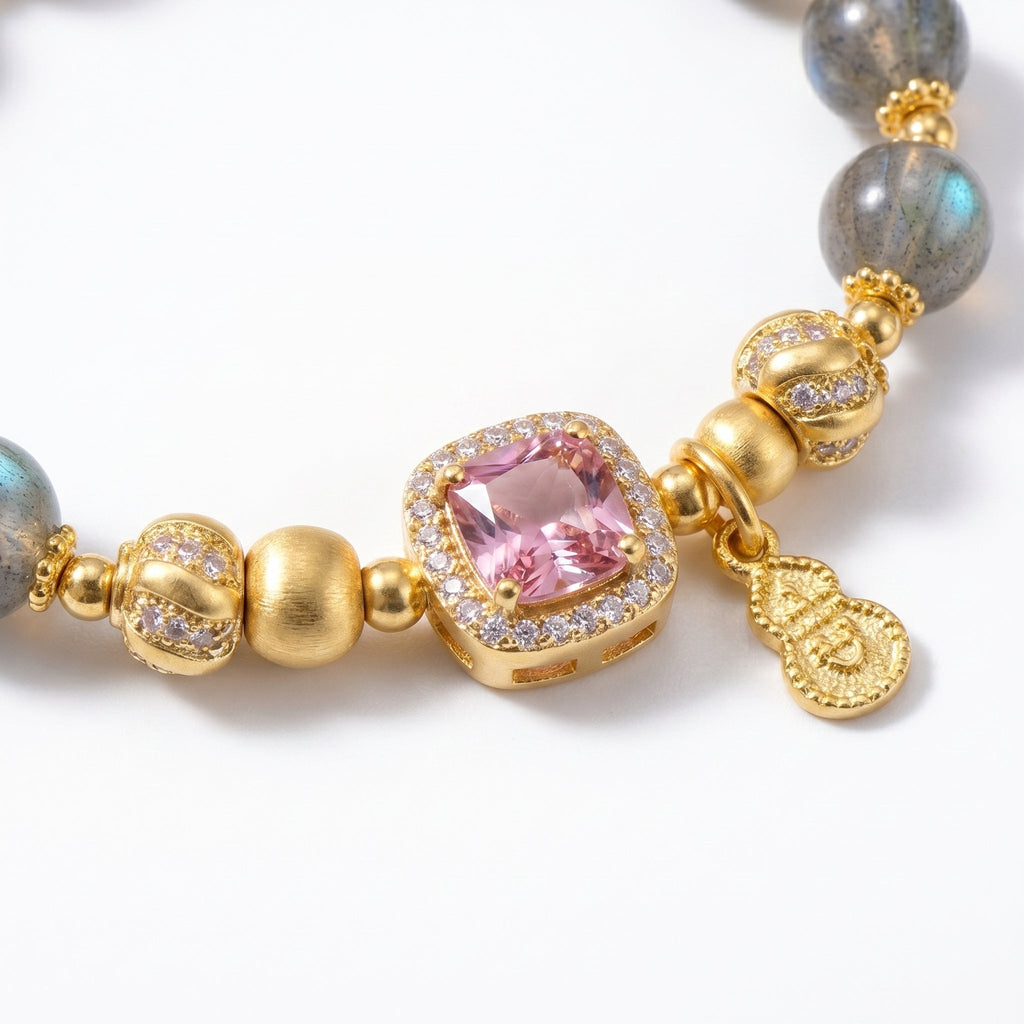 grey-moonstone-bracelet detail 2