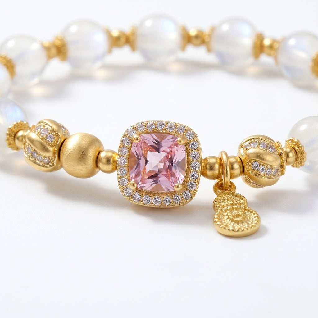 white-moonstone-bracelet detail 2