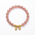 Strawberry Quartz Bracelet · Origin