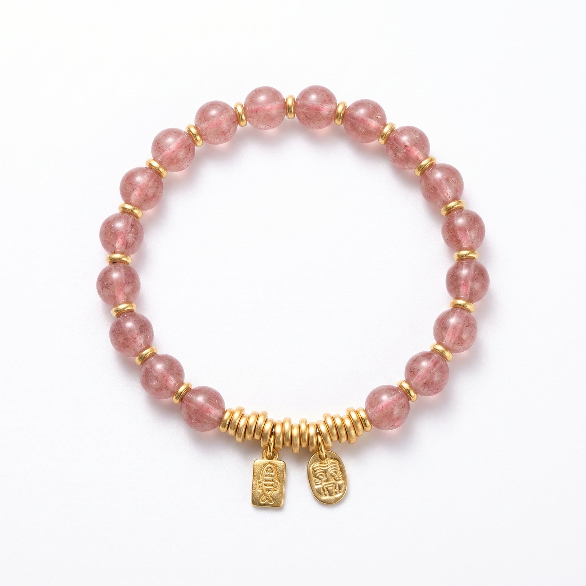 Strawberry Quartz Bracelet · Origin