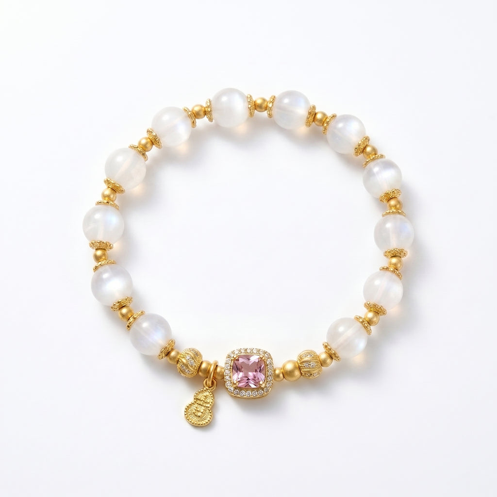 White Moonstone Bracelet · Origin