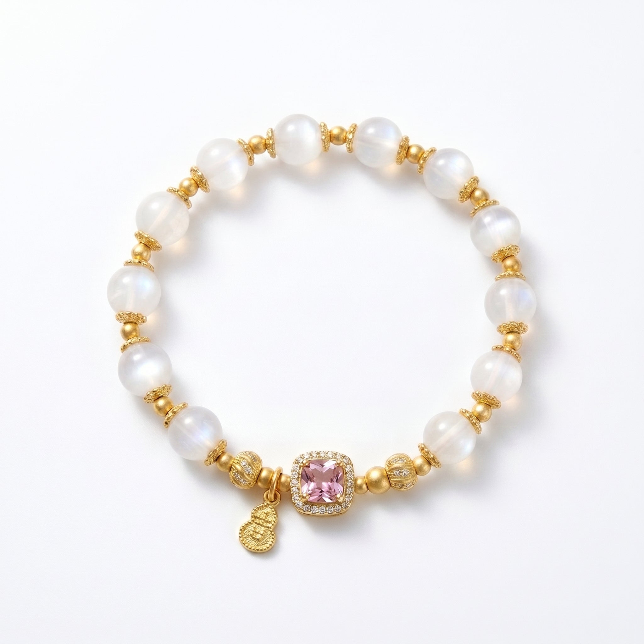 White Moonstone Bracelet · Origin